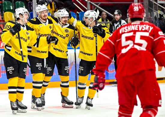 Russia Ice Hockey Kontinental League Spartak - Severstal