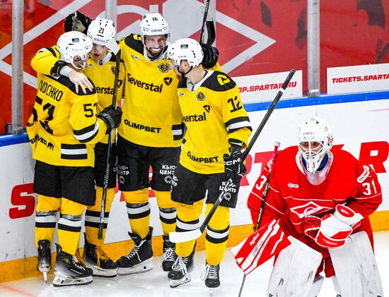 Russia Ice Hockey Kontinental League Spartak - Severstal