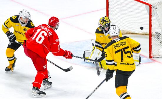 Russia Ice Hockey Kontinental League Spartak - Severstal