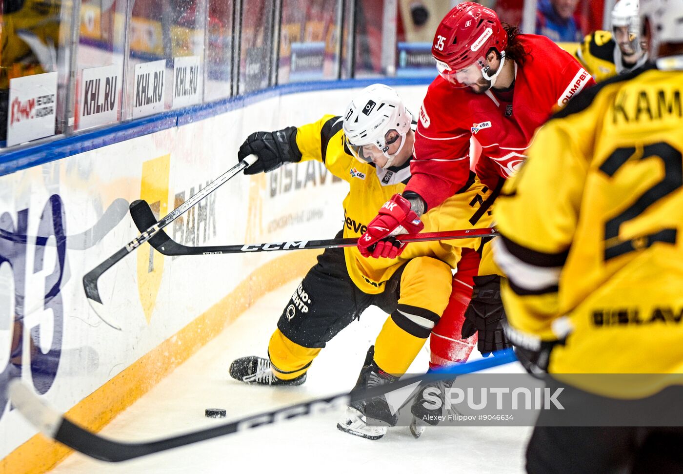Russia Ice Hockey Kontinental League Spartak - Severstal
