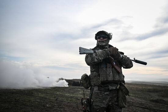 Russia Ukraine Military Operation Wolves Battalion