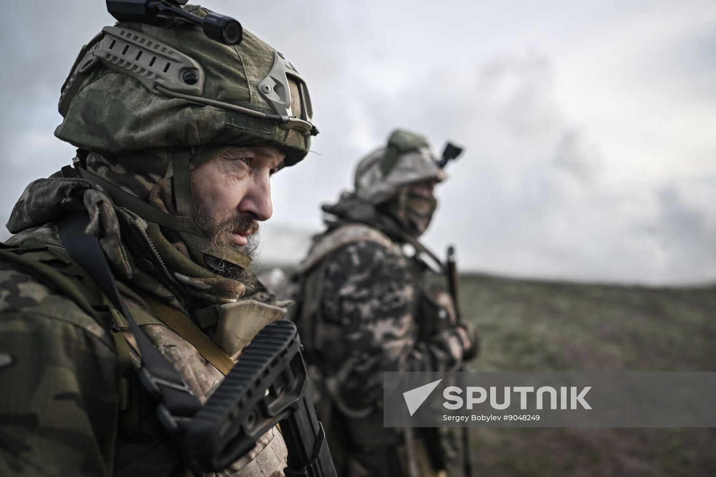 Russia Ukraine Military Operation Wolves Battalion