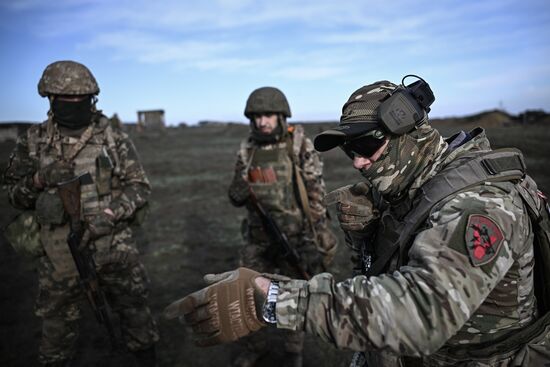 Russia Ukraine Military Operation Wolves Battalion