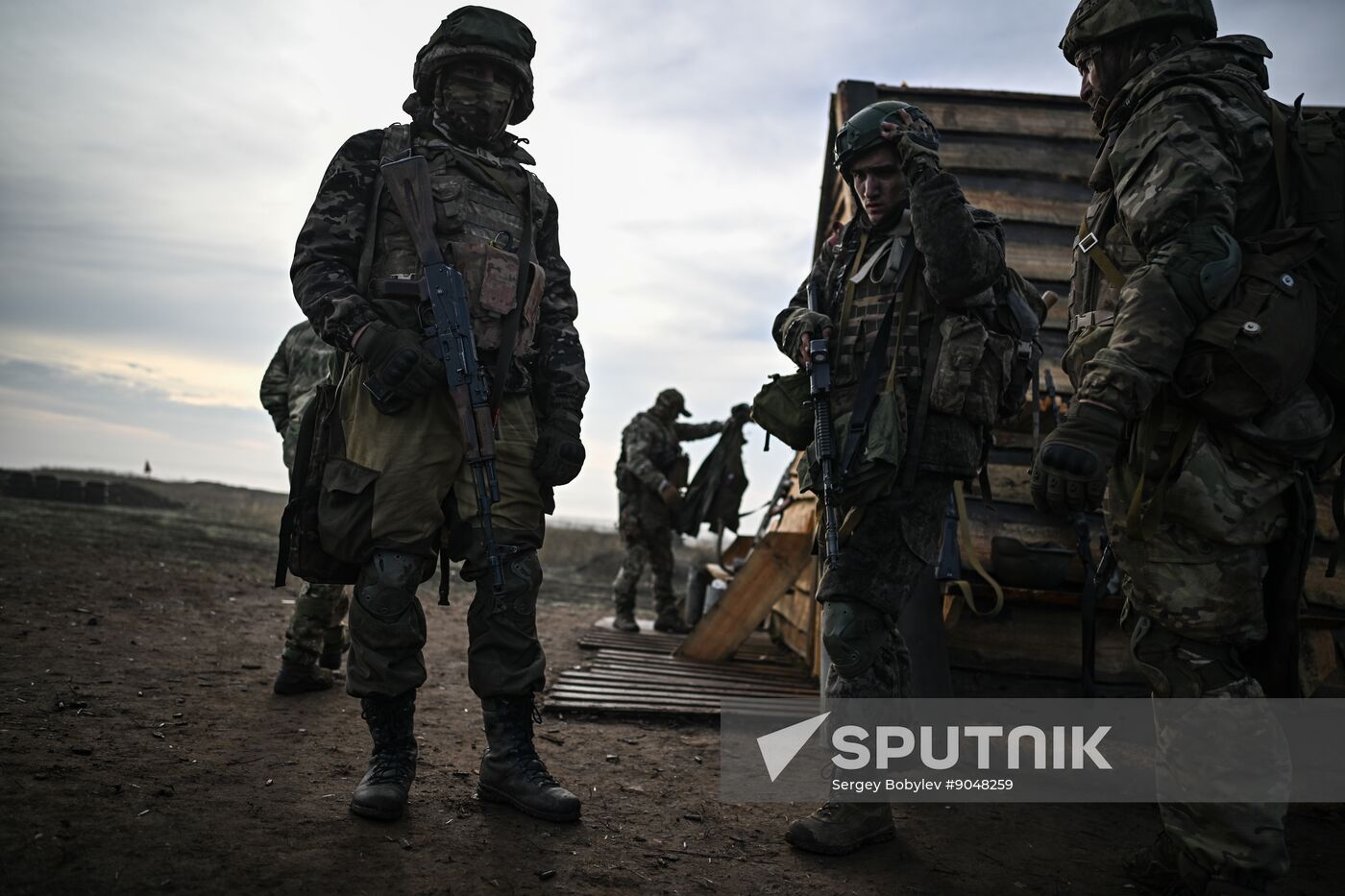 Russia Ukraine Military Operation Wolves Battalion