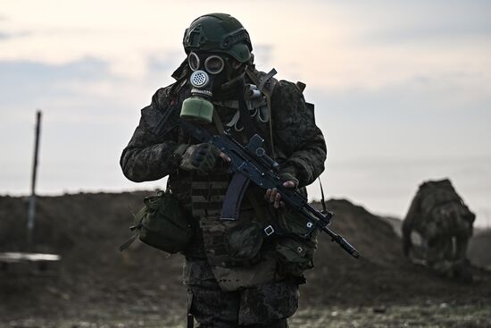 Russia Ukraine Military Operation Wolves Battalion