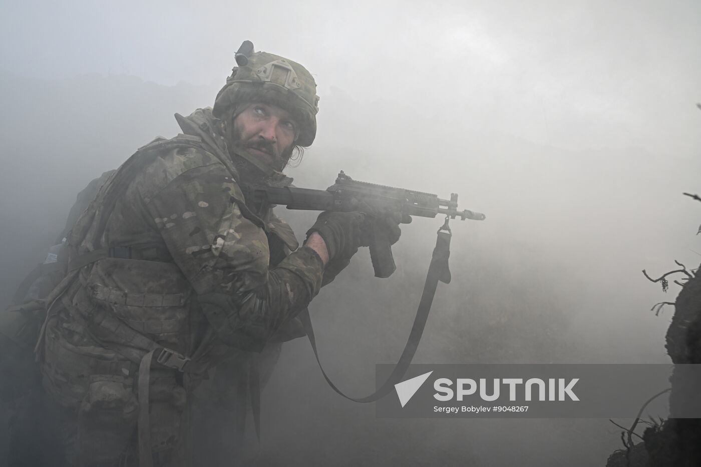 Russia Ukraine Military Operation Wolves Battalion