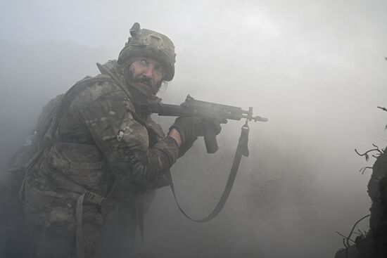 Russia Ukraine Military Operation Wolves Battalion