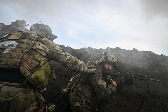 Russia Ukraine Military Operation Wolves Battalion