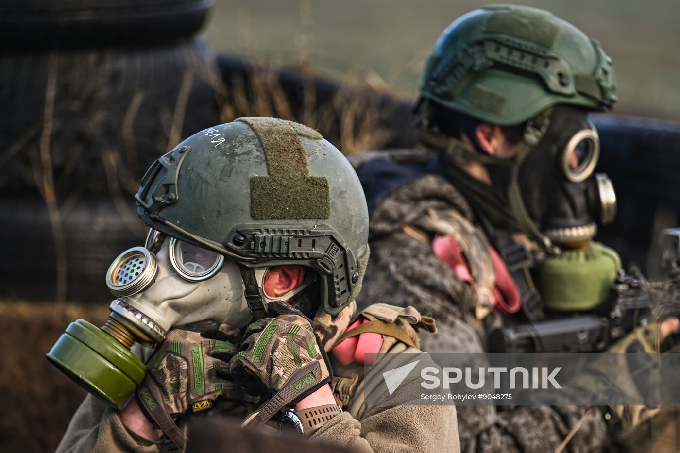 Russia Ukraine Military Operation Wolves Battalion