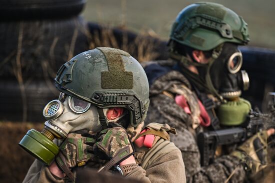 Russia Ukraine Military Operation Wolves Battalion