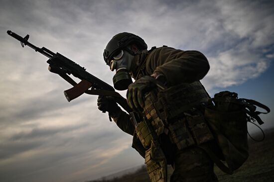 Russia Ukraine Military Operation Wolves Battalion