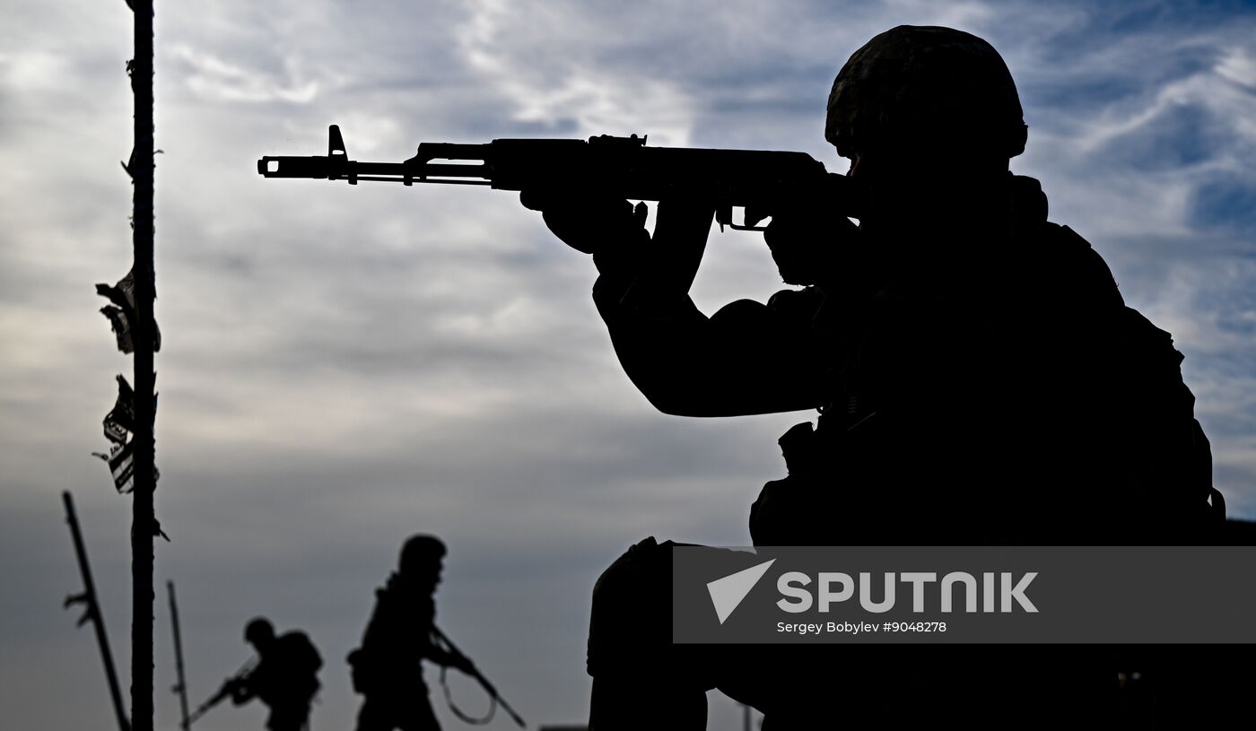 Russia Ukraine Military Operation Wolves Battalion