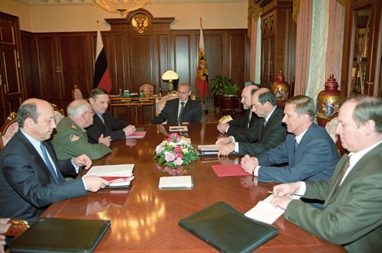 Russian President's meeting with senior officials of security agencies