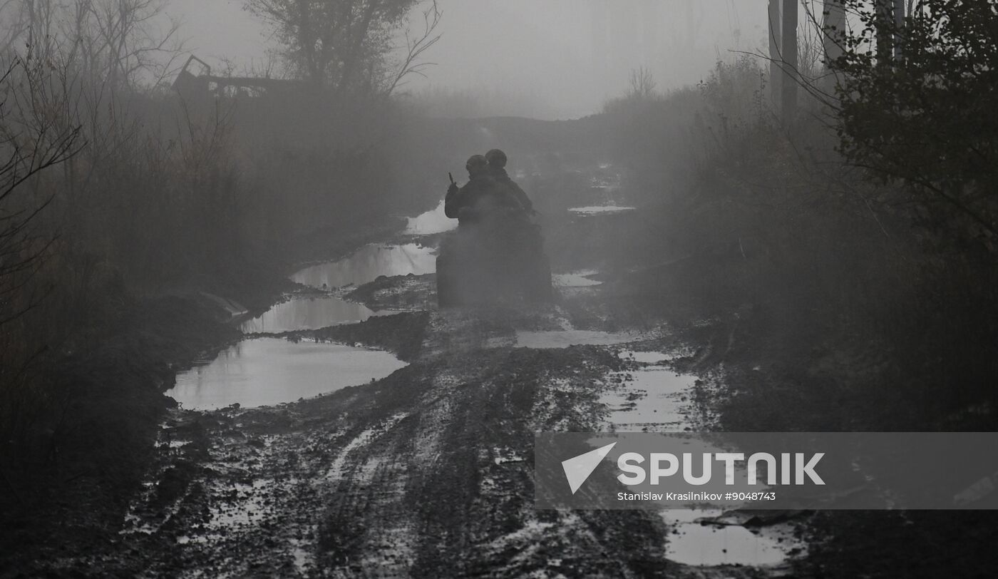 Russia Ukraine Military Operation Front Roads