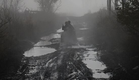 Russia Ukraine Military Operation Front Roads