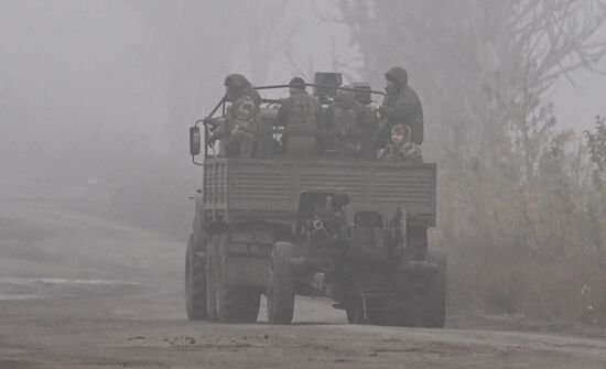 Russia Ukraine Military Operation Front Roads