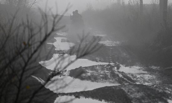 Russia Ukraine Military Operation Front Roads