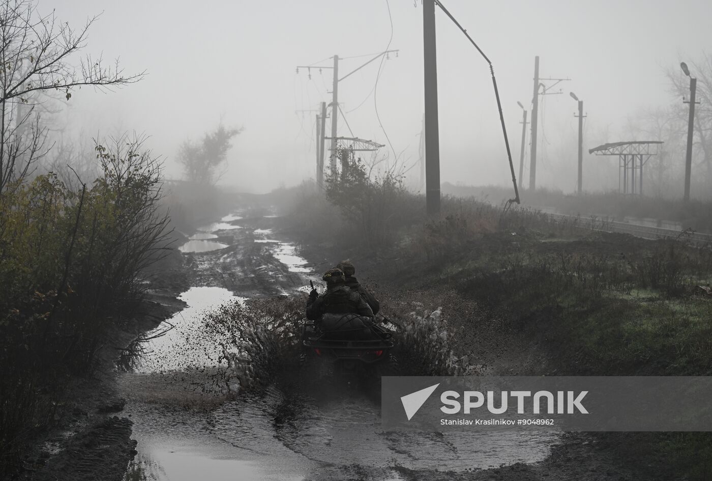 Russia Ukraine Military Operation Front Roads