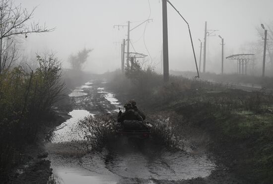 Russia Ukraine Military Operation Front Roads