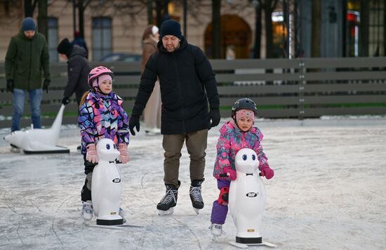 Russia Winter Leisure
