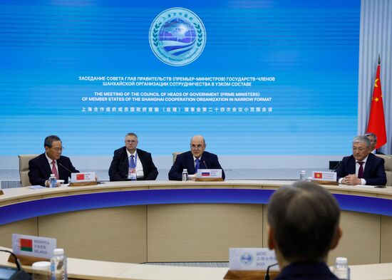 Russia SCO Government Heads Council