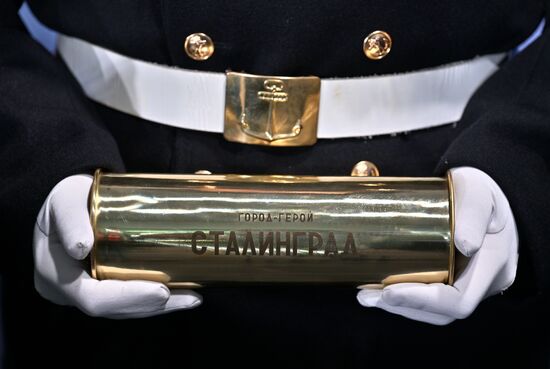 Russia Stalingrad Icebreaker Construction