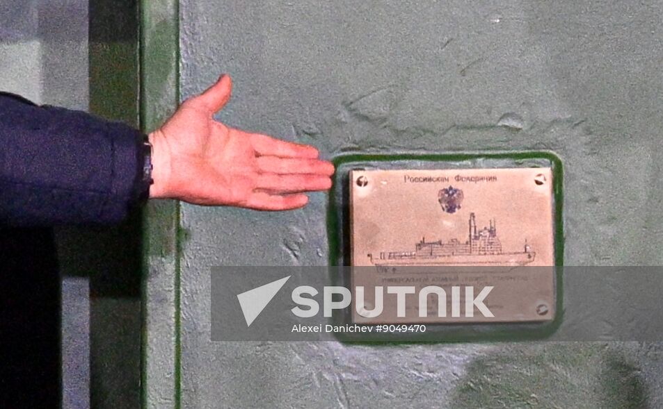 Russia Stalingrad Icebreaker Construction