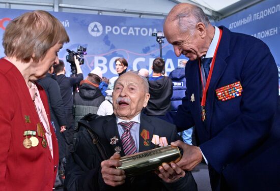 Russia Stalingrad Icebreaker Construction