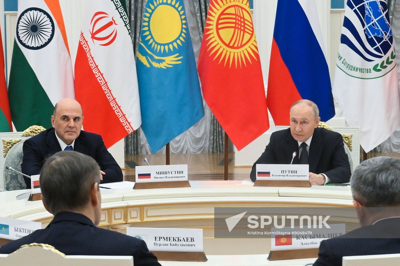 Russia Putin SCO Government Heads