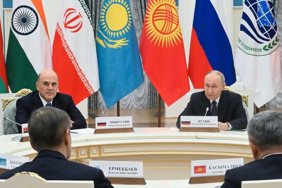 Russia Putin SCO Government Heads