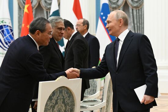 Russia Putin SCO Government Heads