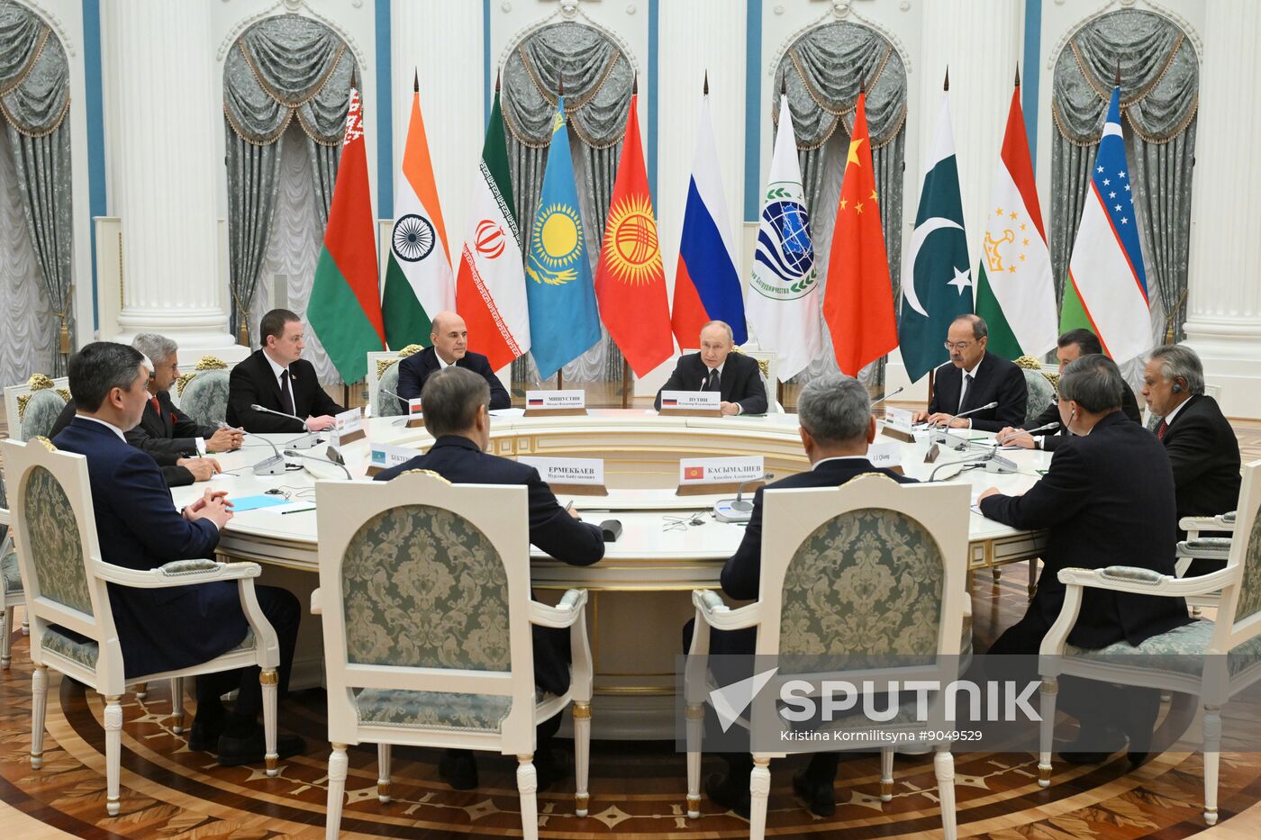 Russia Putin SCO Government Heads