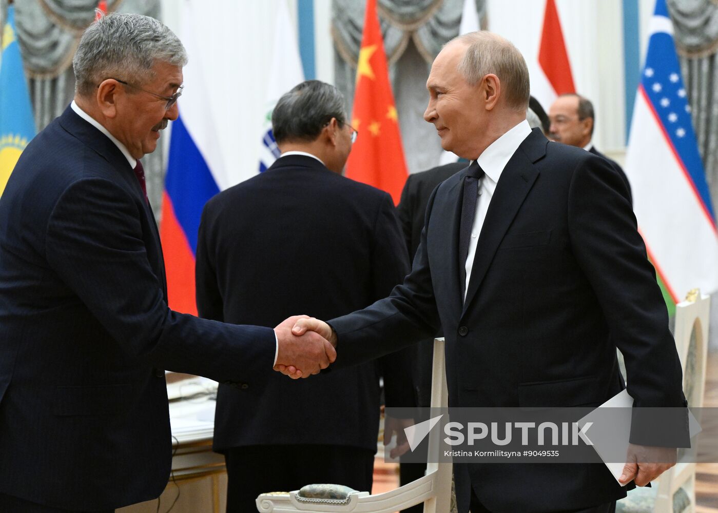 Russia Putin SCO Government Heads