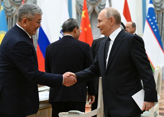 Russia Putin SCO Government Heads