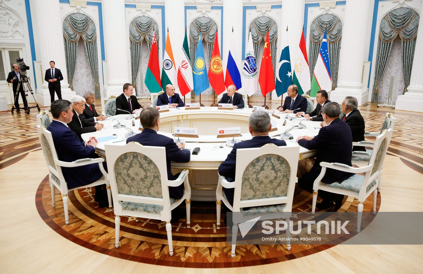 Russia Putin SCO Government Heads