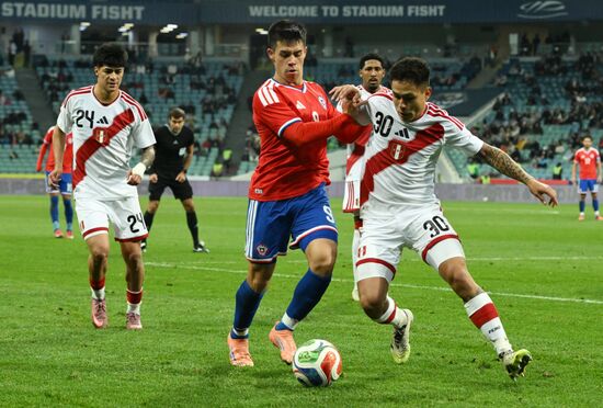 Russia Soccer Friendly Chile - Peru