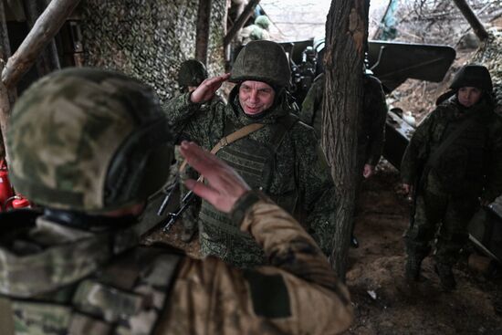 Russia Ukraine Military Operation Artillery Unit