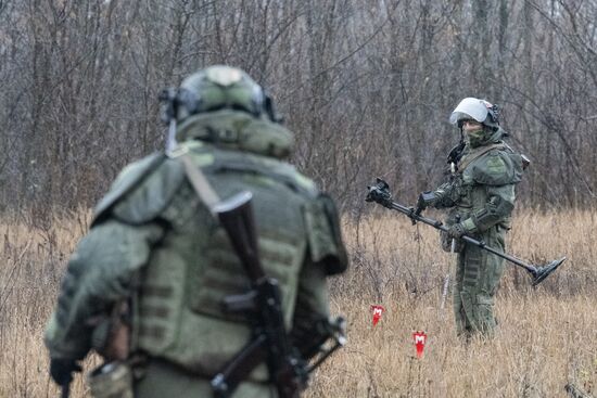 Russia Ukraine Military Operation Demining
