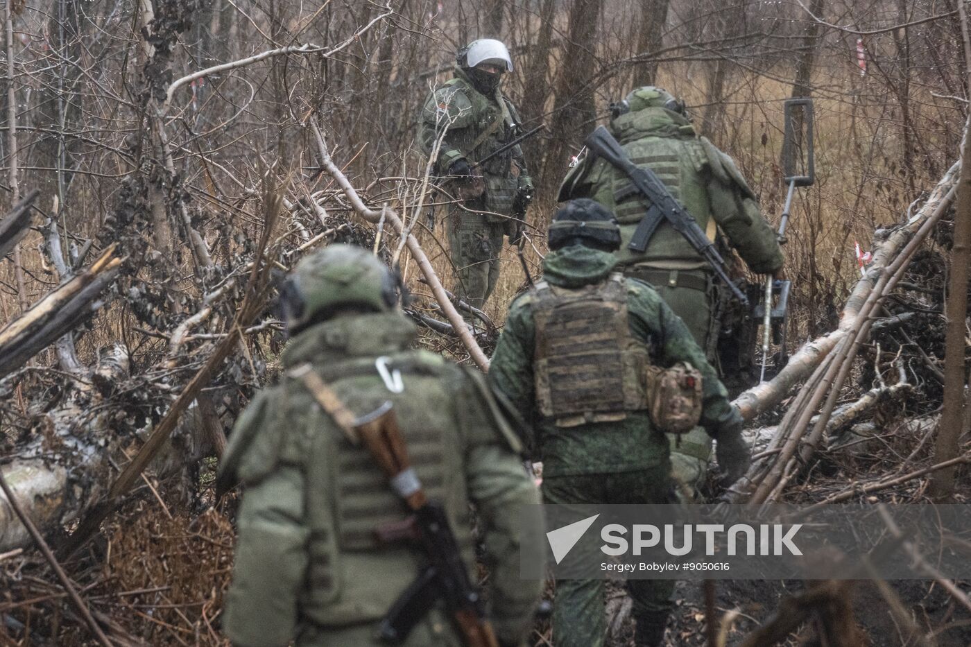 Russia Ukraine Military Operation Demining