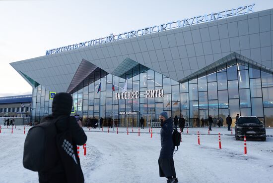 Russia Murmansk Airport Terminal