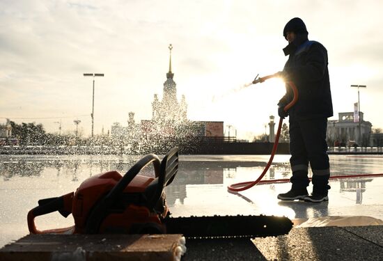 Russia VDNKh Skating Rink