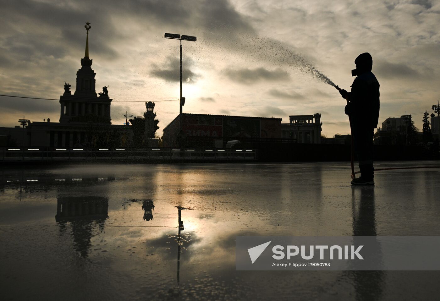 Russia VDNKh Skating Rink