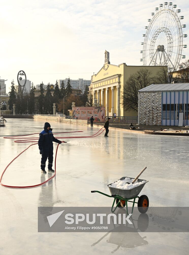 Russia VDNKh Skating Rink
