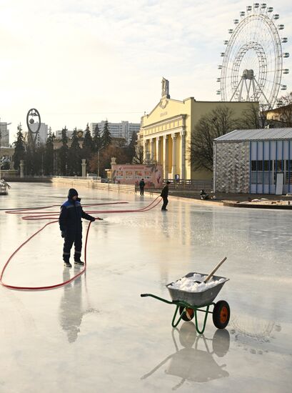 Russia VDNKh Skating Rink