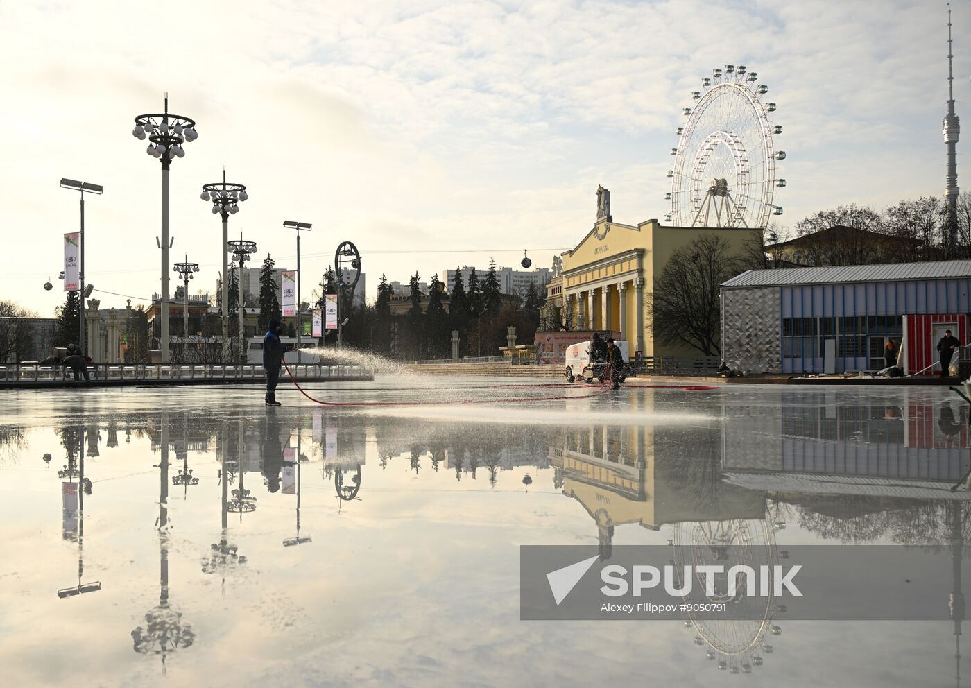 Russia VDNKh Skating Rink