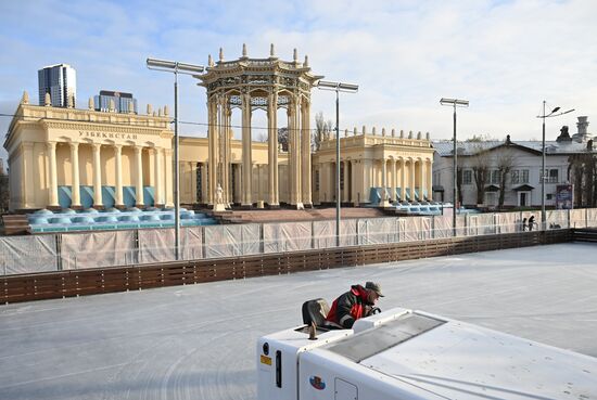 Russia VDNKh Skating Rink