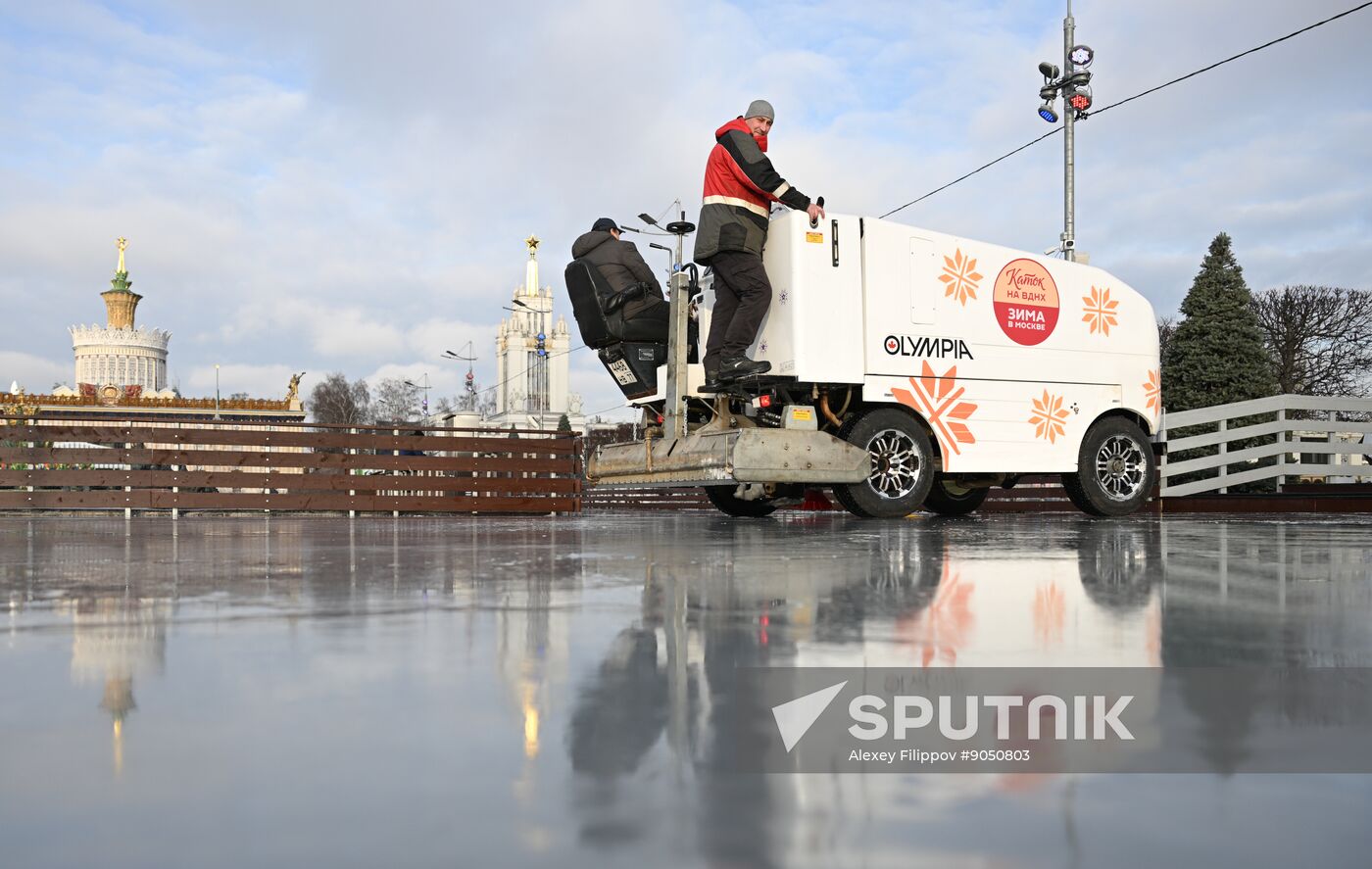 Russia VDNKh Skating Rink
