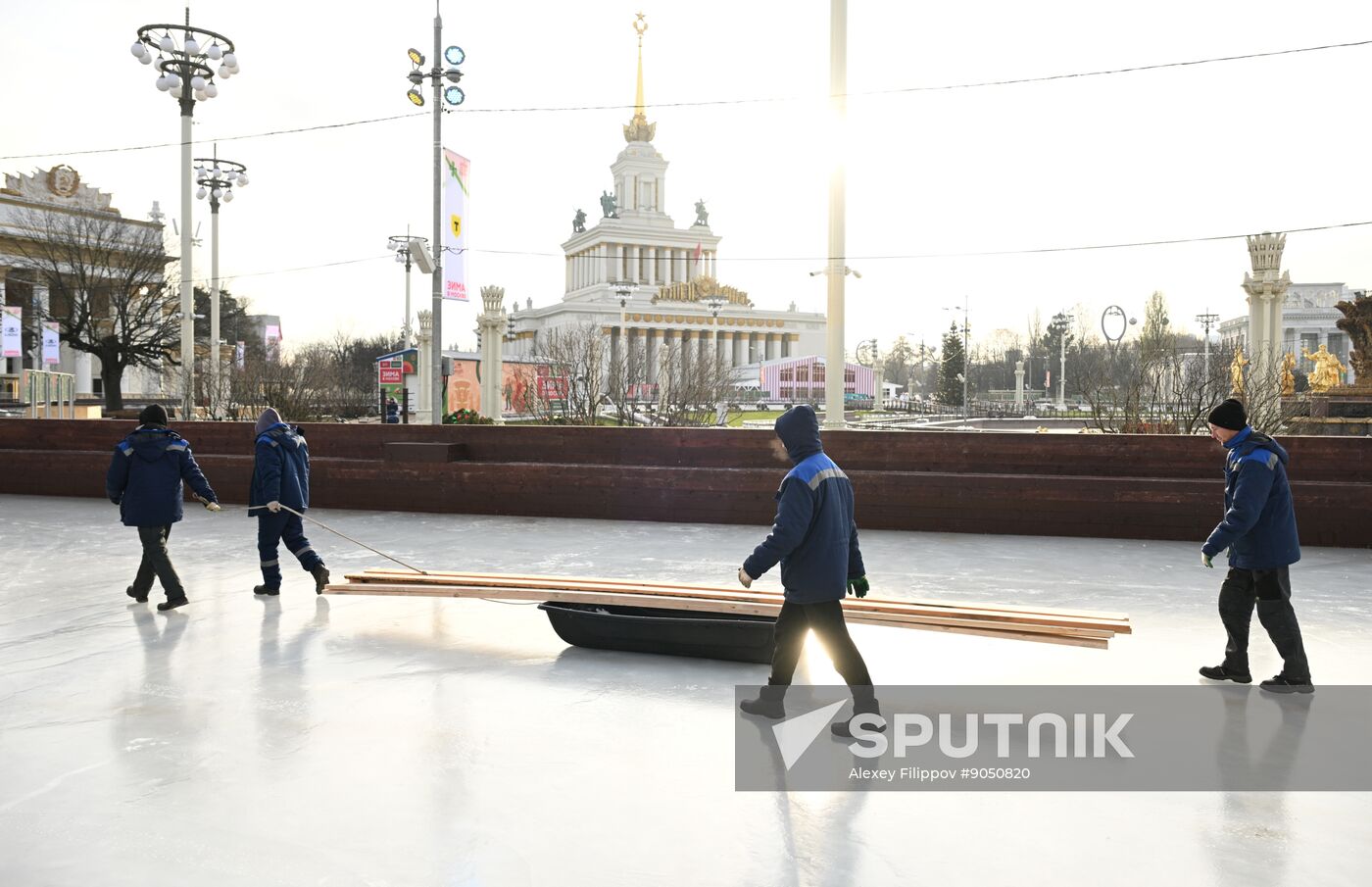 Russia VDNKh Skating Rink