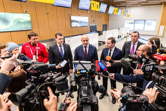 Russia Murmansk Airport Terminal