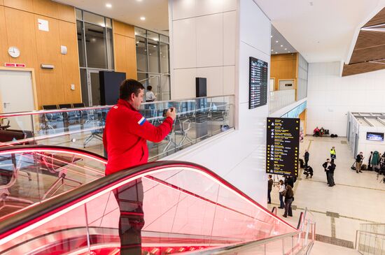 Russia Murmansk Airport Terminal